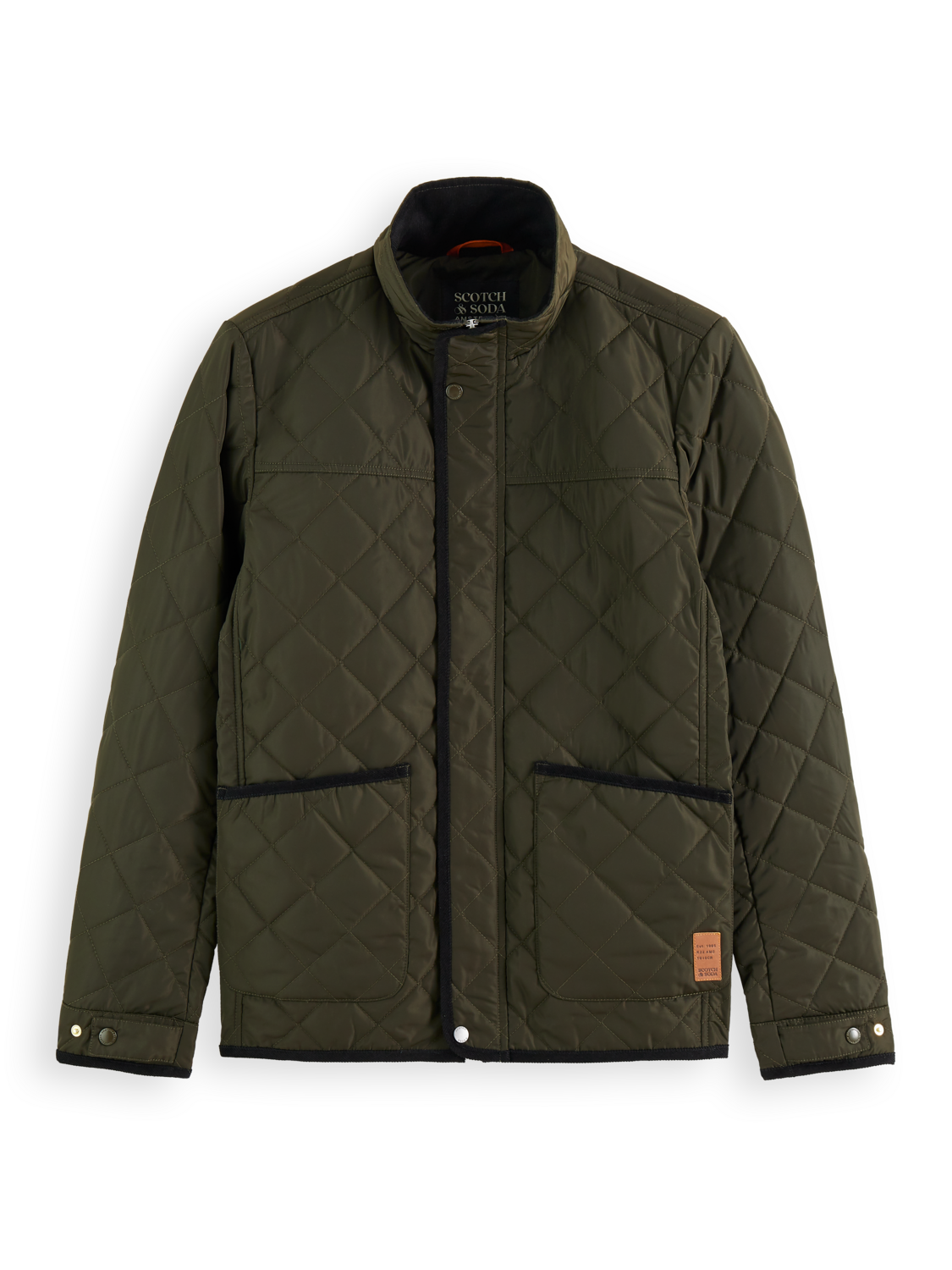 Scotch and soda outlet quilted parka