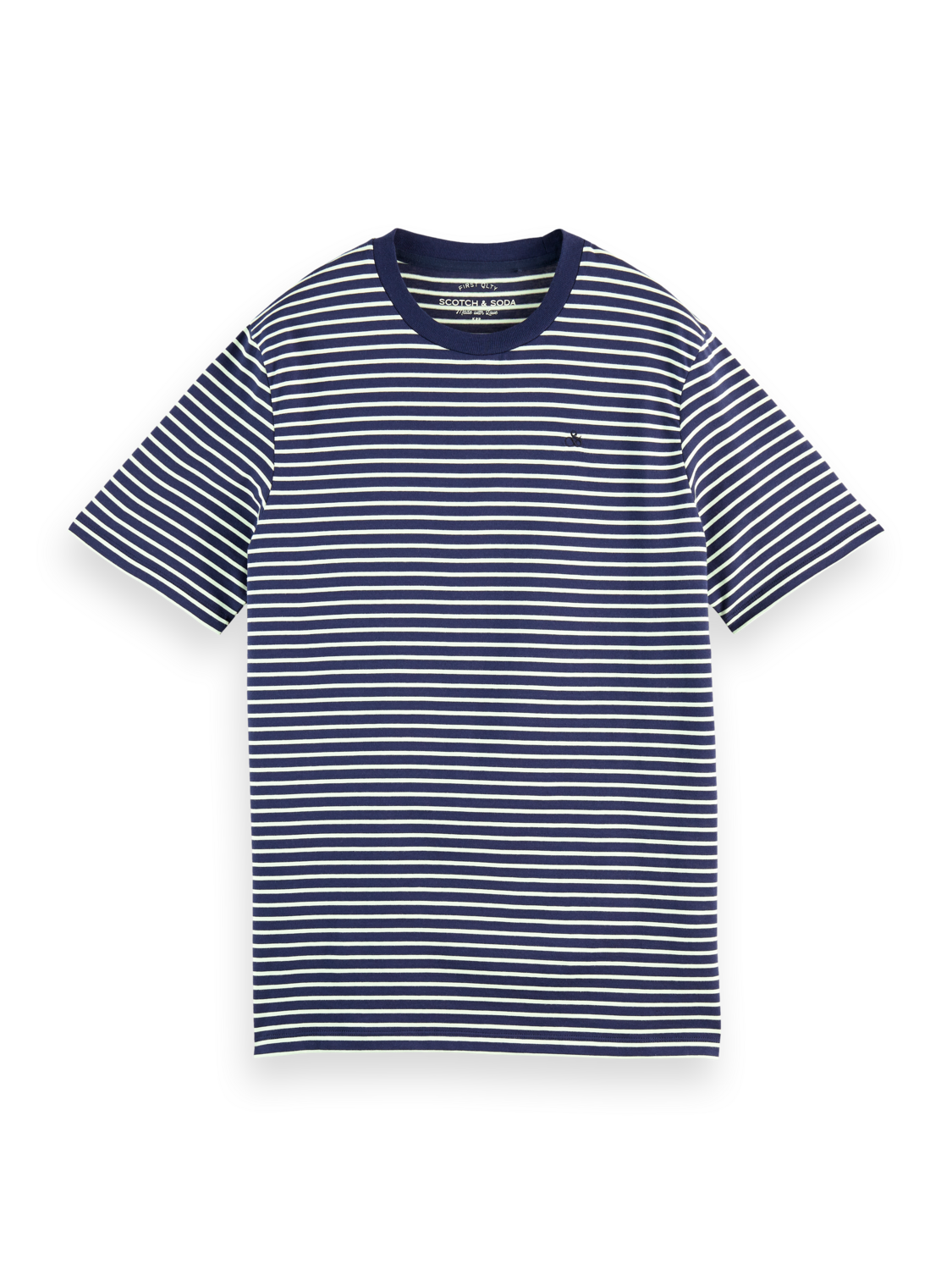 Scotch & Soda - Crewneck Striped Jersey T-Shirt - Combo A