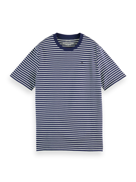 Scotch & Soda - Crewneck Striped Jersey T-Shirt - Combo A