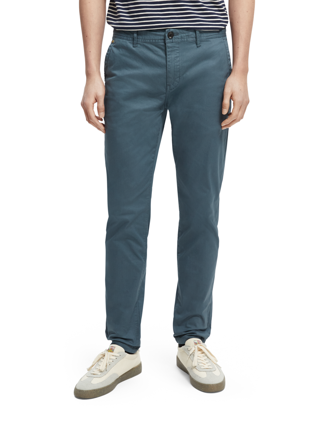 Scotch & Soda - Mott Chino - Steel