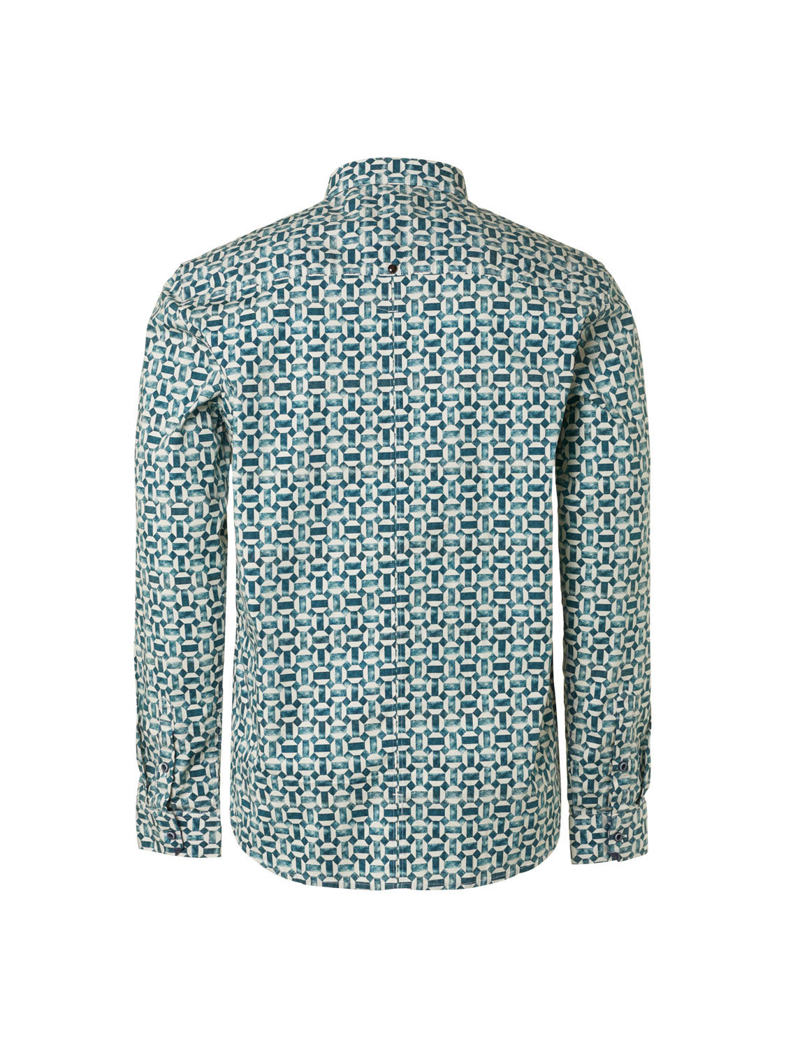 No Excess - Allover Print Shirt - Ocean