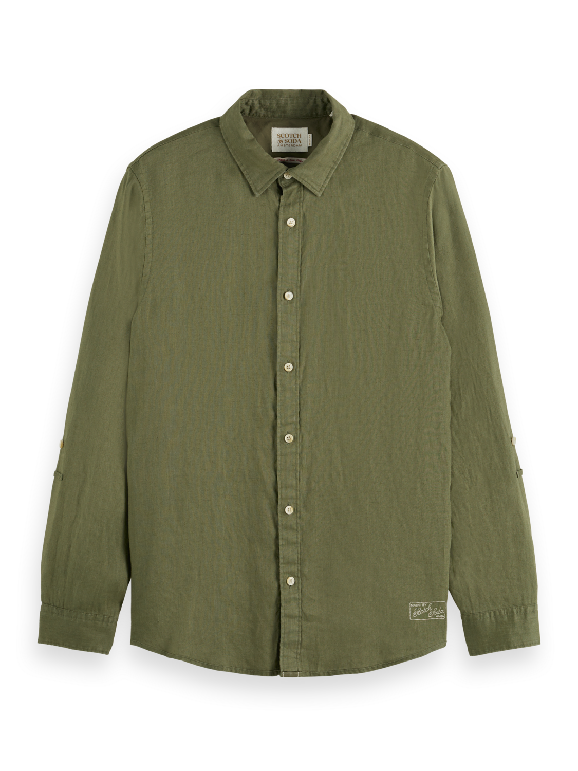 Scotch & Soda - Linen Shirt - Three Colours Available