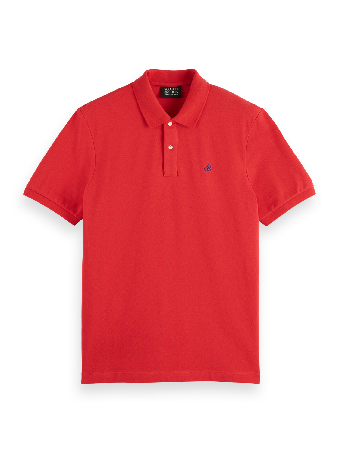 Scotch & Soda - Organic Cotton Pique Polo - Three Colour Options