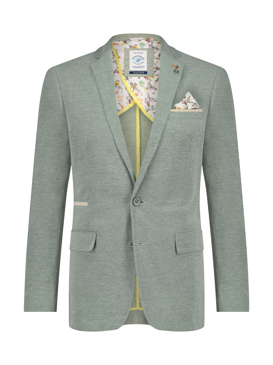 A Fish Named Fred - Pique Blazer - Blue or Green