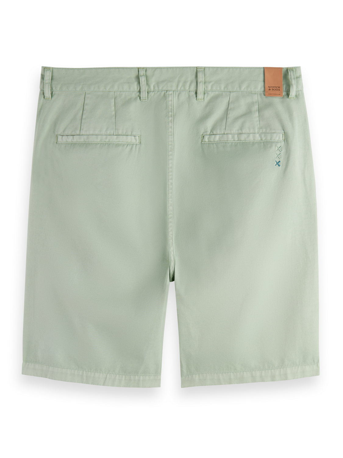 Scotch & Soda - Stuart Chino Shorts - Seafoam or Sandstone