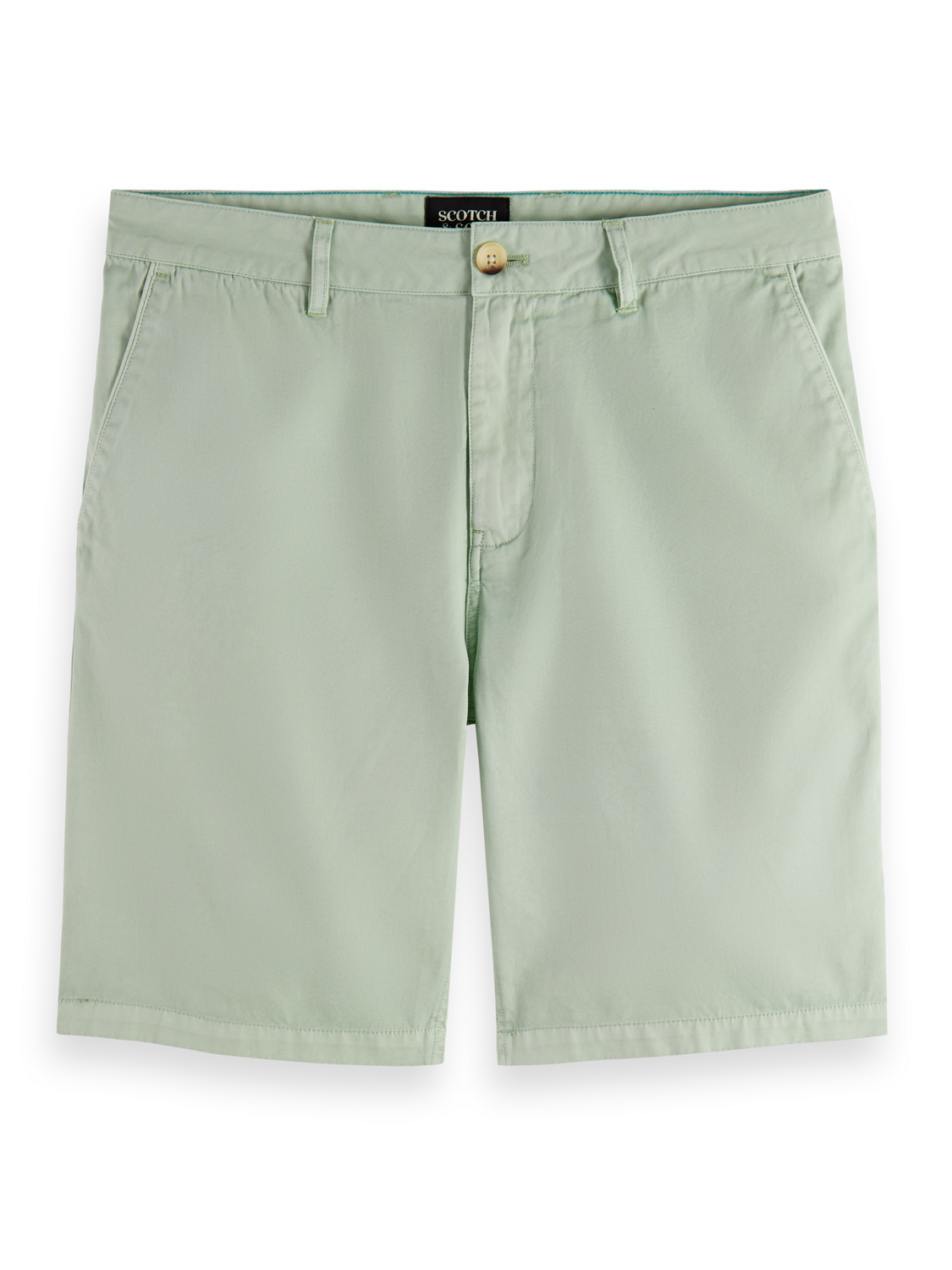 Scotch & Soda - Stuart Chino Shorts - Seafoam or Sandstone