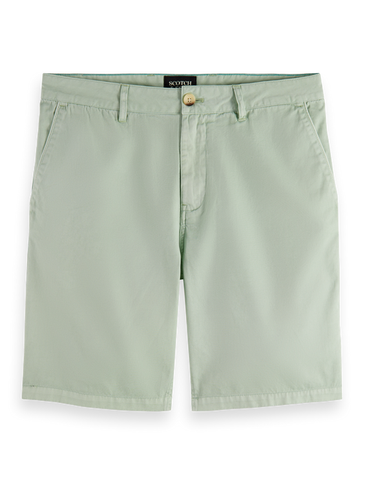 Scotch & Soda - Stuart Chino Shorts - Seafoam or Sandstone