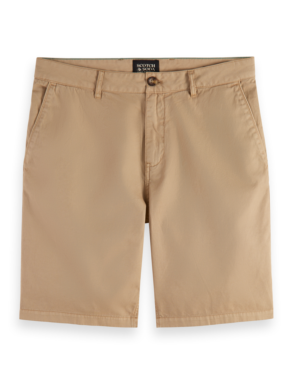 Scotch & Soda - Stuart Chino Shorts - Seafoam or Sandstone