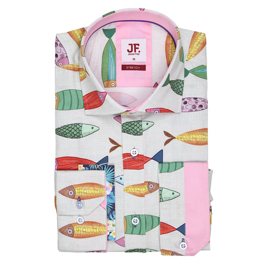 Jimmy Fox - Fish Print Shirt