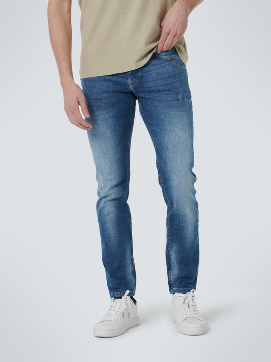 No Excess - Tapered 712 Jean - Light Blue